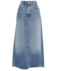 Citizens of Humanity - Denim Circolo Maxi Skirt - Lyst