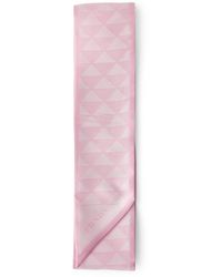 Prada - Silk Symbole Jacquard Necktie - Lyst