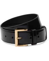 Prada - Patent Leather Belt - Lyst
