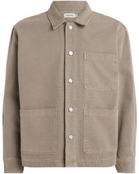 FRAME - Canvas Chore Shirt Jacket - Lyst