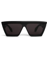 Alaïa - Acetate Rectangle Mask 69 Sunglasses - Lyst