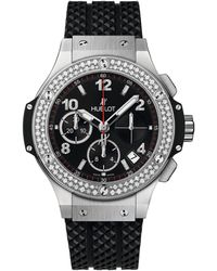 Hublot - Stainless Steel And Diamond Big Bang Watch 41mm - Lyst
