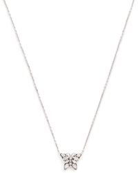 Suzanne Kalan - And Diamond Princess Mini Butterfly Necklace - Lyst
