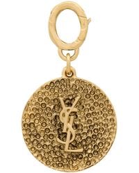 Saint Laurent - Cassandre Medallion Charm - Lyst