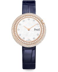 Piaget - Rose Gold And Diamond Possession Watch 34mm - Lyst