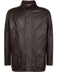 Barbour Marlon Leather Jacket Shop, 51% OFF | www.osana.care