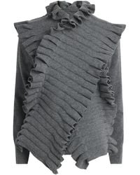 A.W.A.K.E. MODE - Merino Wool-Cashmere Pleated Sweater - Lyst
