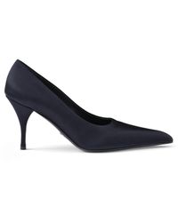 Prada - Satin Pumps 85 - Lyst