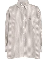 Suzie Kondi - Cotton Poplin Stripe Kappa Shirt - Lyst