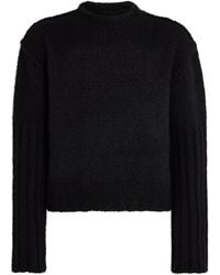 Rick Owens - Cashmere-Silk Crew-Neck Sweater - Lyst