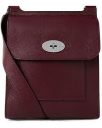 Mulberry Maxwell Slim Leather Messenger Bag in Brown for Men Lyst