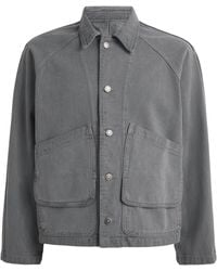 LE17SEPTEMBRE - Garment-Dyed Denim Jacket - Lyst