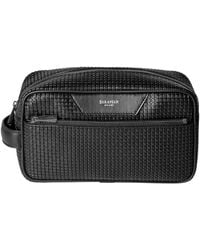 Serapian - Coated Canvas-Leather Wash Bag - Lyst