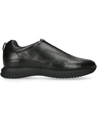 John Lobb - Leather Stream Laced Sneakers - Lyst