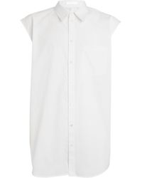 Helmut Lang - Sleeveless Button-up Shirt - Lyst