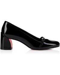 Christian Louboutin - Jane Nina Pump 55 Patent Pumps - Lyst