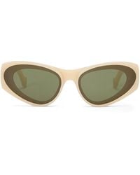 Loewe - X Paula's Ibiza Front Lenses Cat Eye Sunglasses - Lyst