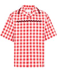 Prada - Gingham Shirt - Lyst