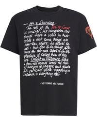 Vivienne Westwood - Cotton Printed T-Shirt - Lyst