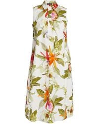 Marina Rinaldi - Floral Print Maxi Dress - Lyst