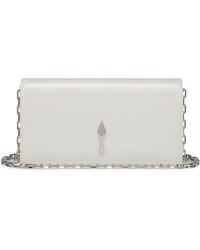 Christian Louboutin - Bettina Nappa Leather Clutch Bag - Lyst
