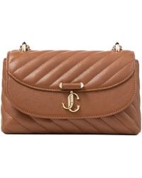 Jimmy Choo - Curve Small Biker Leather Quilted Cross-Body Bag - Lyst