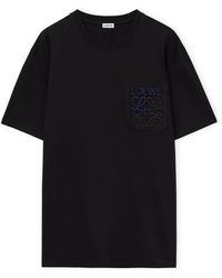 Loewe - Pocket Anagram T-shirt - Lyst