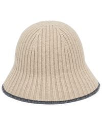 Brunello Cucinelli - Virgin Wool-blend Bucket Hat - Lyst