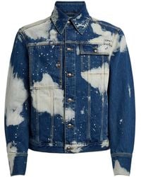Vivienne Westwood - Bleached Denim Jacket - Lyst