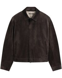 dunhill - Suede Jacket - Lyst