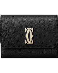 Cartier - Mini Leather C De Wallet - Lyst