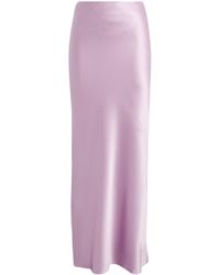 Cult Gaia - Silk Chantel Maxi Skirt - Lyst