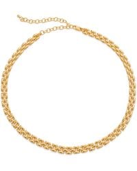 Monica Vinader - Vermeil Heirloom Bracelet - Lyst