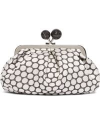 Weekend by Maxmara - Woven Jacquard Pasticcino Clutch Bag - Lyst
