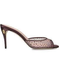 Jennifer Chamandi - Lace Guido Mules 85 - Lyst