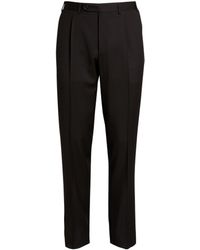 Canali - Wool Tailored Trousers - Lyst