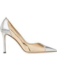 Jimmy Choo - Cass 95 Patent Leather Pumps - Lyst
