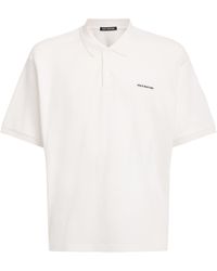 Cole Buxton - Cotton Pique Mini Logo Polo Shirt - Lyst