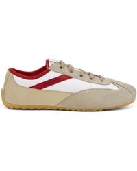 McQueen - Leather Boxe Sneakers - Lyst