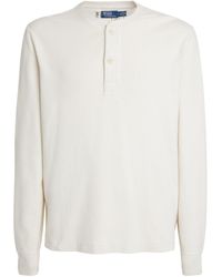 Polo Ralph Lauren - Cotton Henley V-neck T-shirt - Lyst