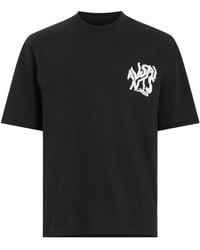 AllSaints - Organic Cotton Orlando T-Shirt - Lyst