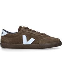 Veja - Suede Volley Eagle Swan Sneakers - Lyst