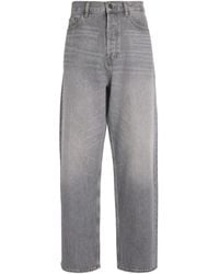 FRAME - Acid-Wash Baggy Jeans - Lyst