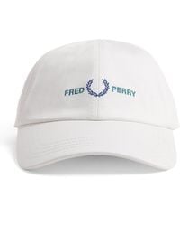 Fred Perry - Cotton Twill Logo Cap - Lyst