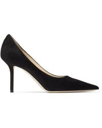 Jimmy Choo - Love 85 Suede Pumps - Lyst
