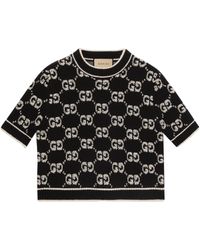 Gucci - Wool Short-sleeve Sweater - Lyst