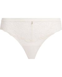 Wacoal - Lace-Trim Abéllia Tanga - Lyst