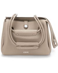 Loewe - Small Grained Leather Madrid Shoulder Bag - Lyst