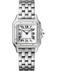 Cartier - Medium Stainless Steel Panthère De Watch 27Mm - Lyst