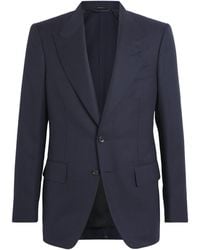 Tom Ford - Wool-Mohair-Silk Shelton Blazer - Lyst